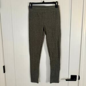 EUC Cuddl Duds Fleece-Lined Gray Leggings XS